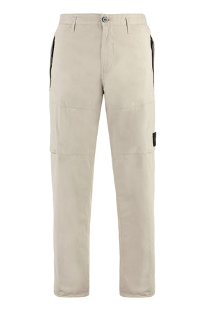 Pantaloni cargo in cotone-0